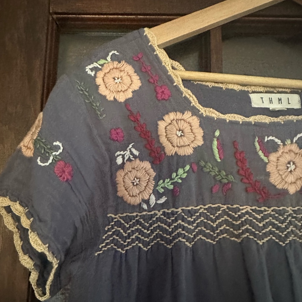THML Multicolor Embroidered Top - Picture 3 of 6